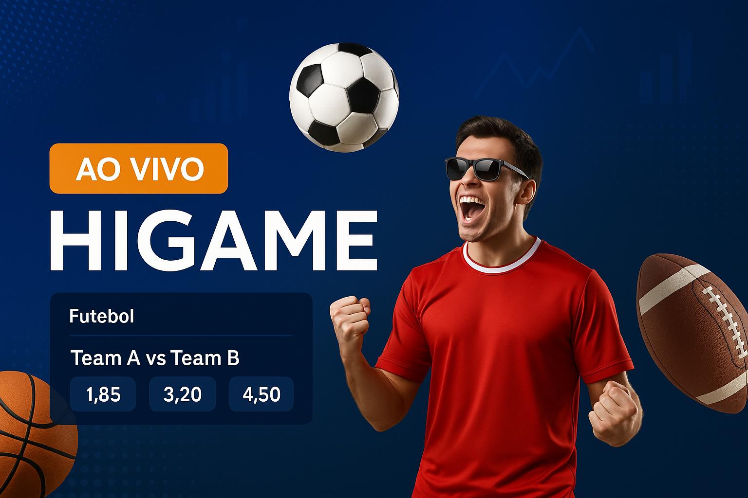 Apostas esportivas no cassino online HIGAME  